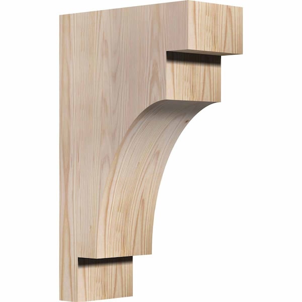 Ekena Millwork Mediterranean Smooth Corbel, Douglas Fir, 5 1/2"W x 12"D x 20"H COR06X12X20MED00SDF - main